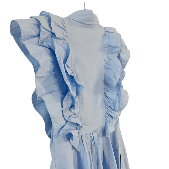 Maeve Ruffle Front Mini Dress - Picture 5 of 12